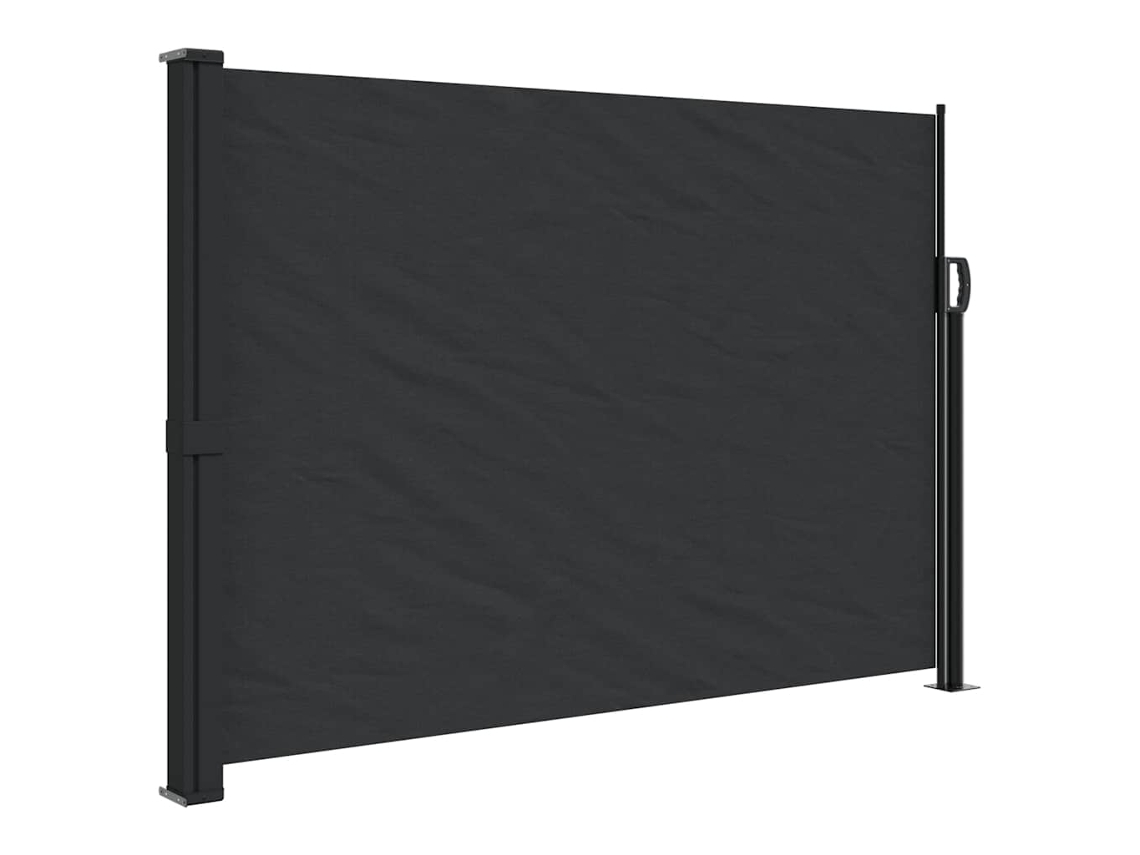 Maison Exclusive - Toldo Lateral Retrátil 140x600 Cm Preto