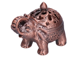 Vaso De Incenso Elephant Laxiscreed Com Pés Altos, Suporte Decorativo Para Casa