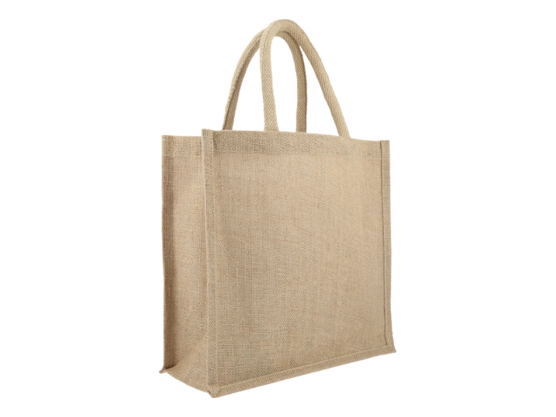 Pacote Com 100 Saquinhos De Juta De Plástico Ecológicos 30x30x11 Cmvayotoy