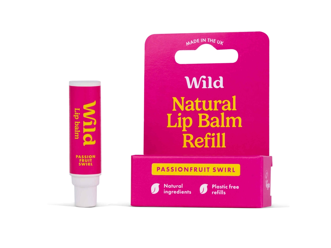 Bálsamo Labial Natural Refil Passion Fruit Swirl Wild