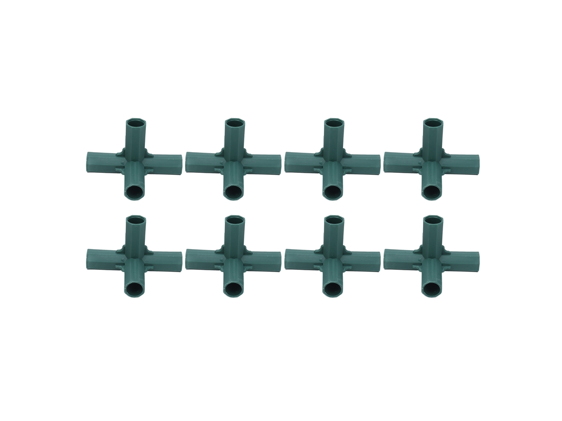 Conector Estaca Planta 5 Vias 8 Peças Estufa