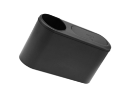 Lixeira Multifuncional Preta Para Porta De Carro Com Porta-copos, Recipiente De Lixo Grande