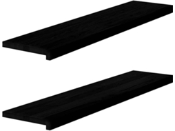 Window Sill, Window Sills Vidaxl Marrom Madeira De Carvalho (110 X 30 X 2 Cm)