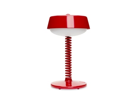 Candeeiro Portátil Bellboy 18X30 Cm Uso Exterior e Interior em Aço Fatboyvermelho Lobby