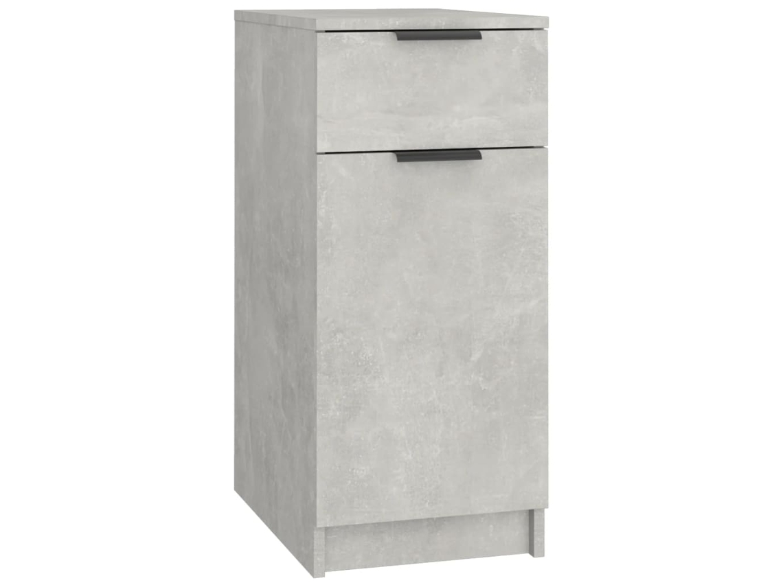 Gabinete de Secretaria Cinza Cimento MAISON EXCLUSIVE em Derivados Madeira (33,5x50x75 cm)