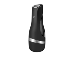 Masturbador realista para homens com vagina 3D, clássico masculino, 26 cm, preto