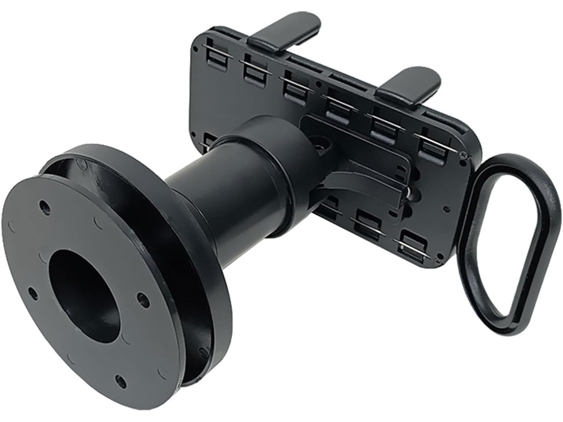 Suporte Para Terminal De Cartão Crédito Com Braçadeira Ajustável E Roteamento Interno Cabos Dispositivos 70a 100mm
