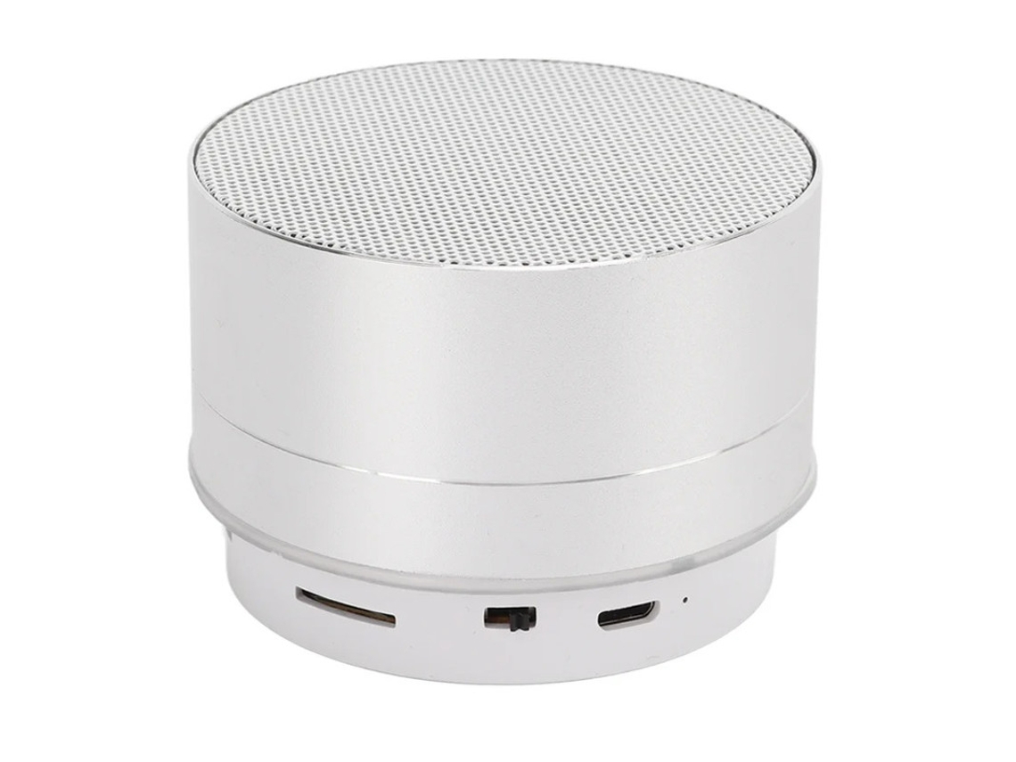 Alto Falante Sem Fio Mini Alto Falante Subwoofer Portátil De Som Claro Com Cabo Usb Para Casa Carro Escritório Ao Ar Livre Branco Yizhood
