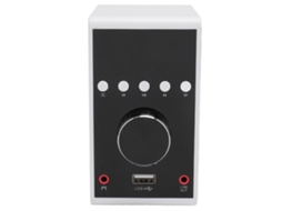 Aetheria amplificador Bluetooth 5.0 200w Hifi Estéreo Digital com Usb Óptico Coaxial para Tv Computador Branco