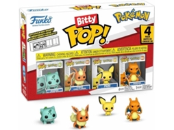 Figura FUNKO Bitty Pop! Pokemon- Bulbasaur 4 Pack (2.5 cm - Possível Chase)