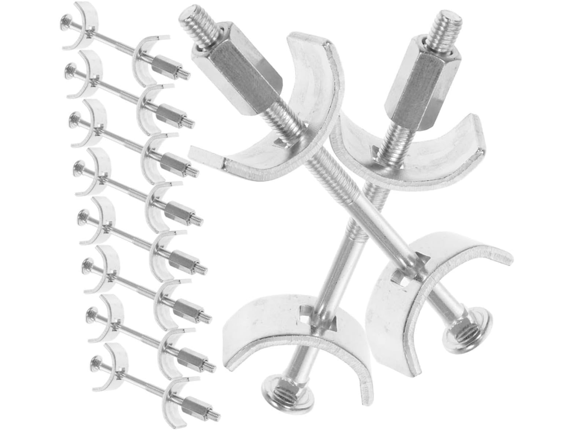Conjunto De 10-conectores Para Bancada Cozinha Galpada Design Durável E Seguro Adequado Diversos Usos Instalação Rápida