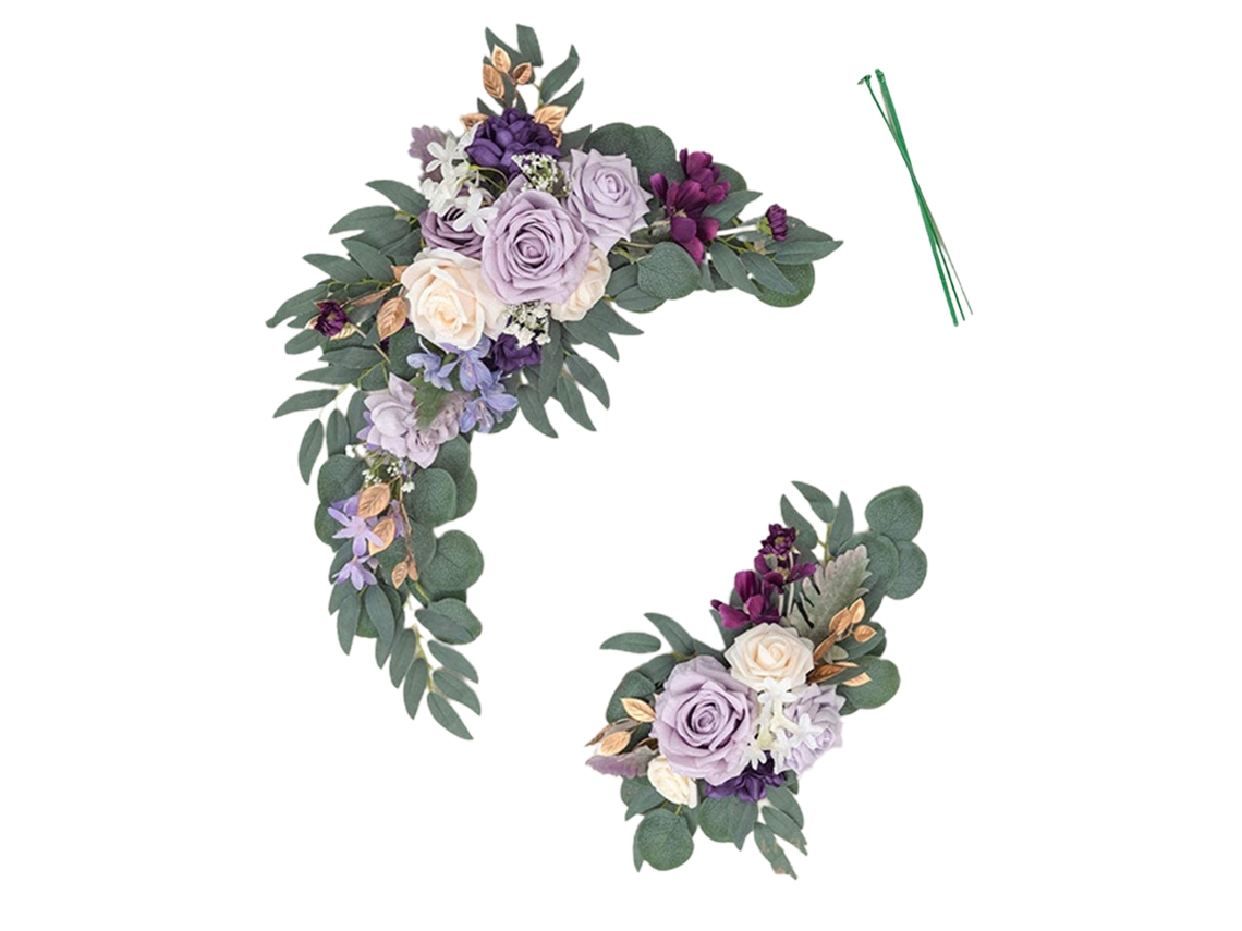 Arco Floral Para Casamento Decoração De Palco Fundo Floral