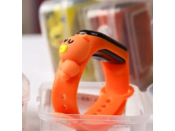 Relógio Digital Esportivo Infantil Com Led À Prova D'água E Decoração De Pato Laranja