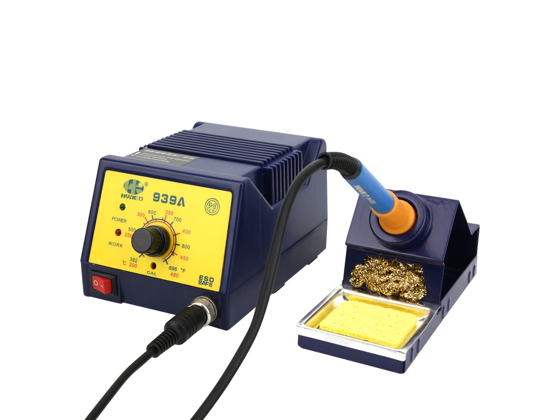 Estação de solda industrial antieletrostática com indicador