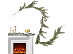 Guirlanda De Natal Para Porta | Guirlanda De Natal Artificial, Decoração Curva Para Outono/inverno, Gokoco
