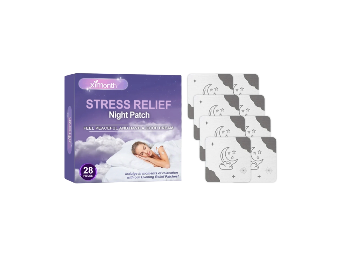 Parche de Sono Ximonth com Fragrância de Lavanda para Cuidado Noturno