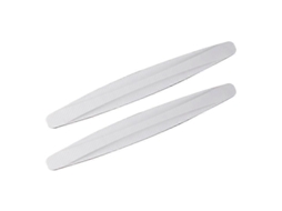Fita Anti-colisão Para Carro Dianteiro E Traseiro Com Fita Dupla Face Resistente À Água E Durável 406mm Branco