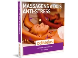 Pack Presente ODISSEIAS - Massagem a Dois Anti-Stress | Experiência de Spa para 2 pessoas