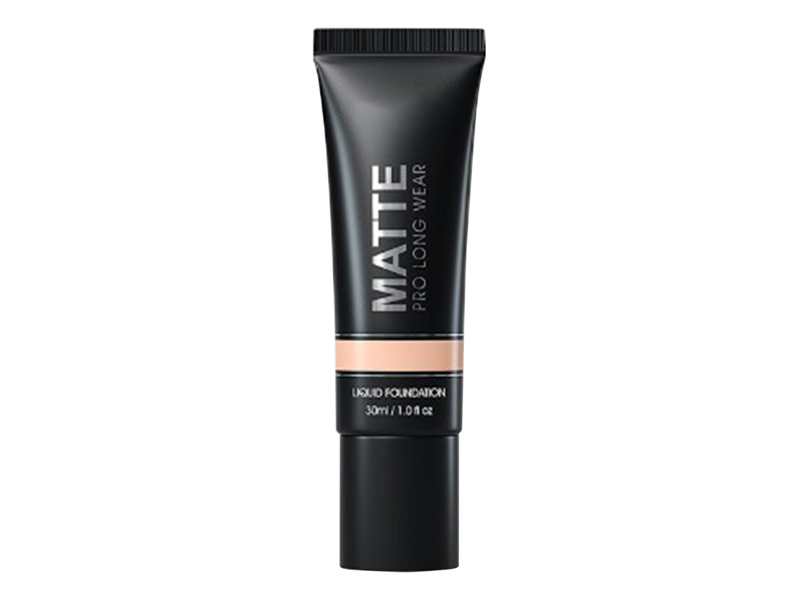 Base matte de alta cobertura, à prova d'água, sem poros, corretivo de longa duração, 30 ml