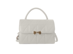 Bolsa Elegante Decorada Com Borboletas Para Mulheres, Design Elegante, Bolsa De Pu Durável, Escolha Perfeita Para Mulheres Elegantes, Branca Giecy