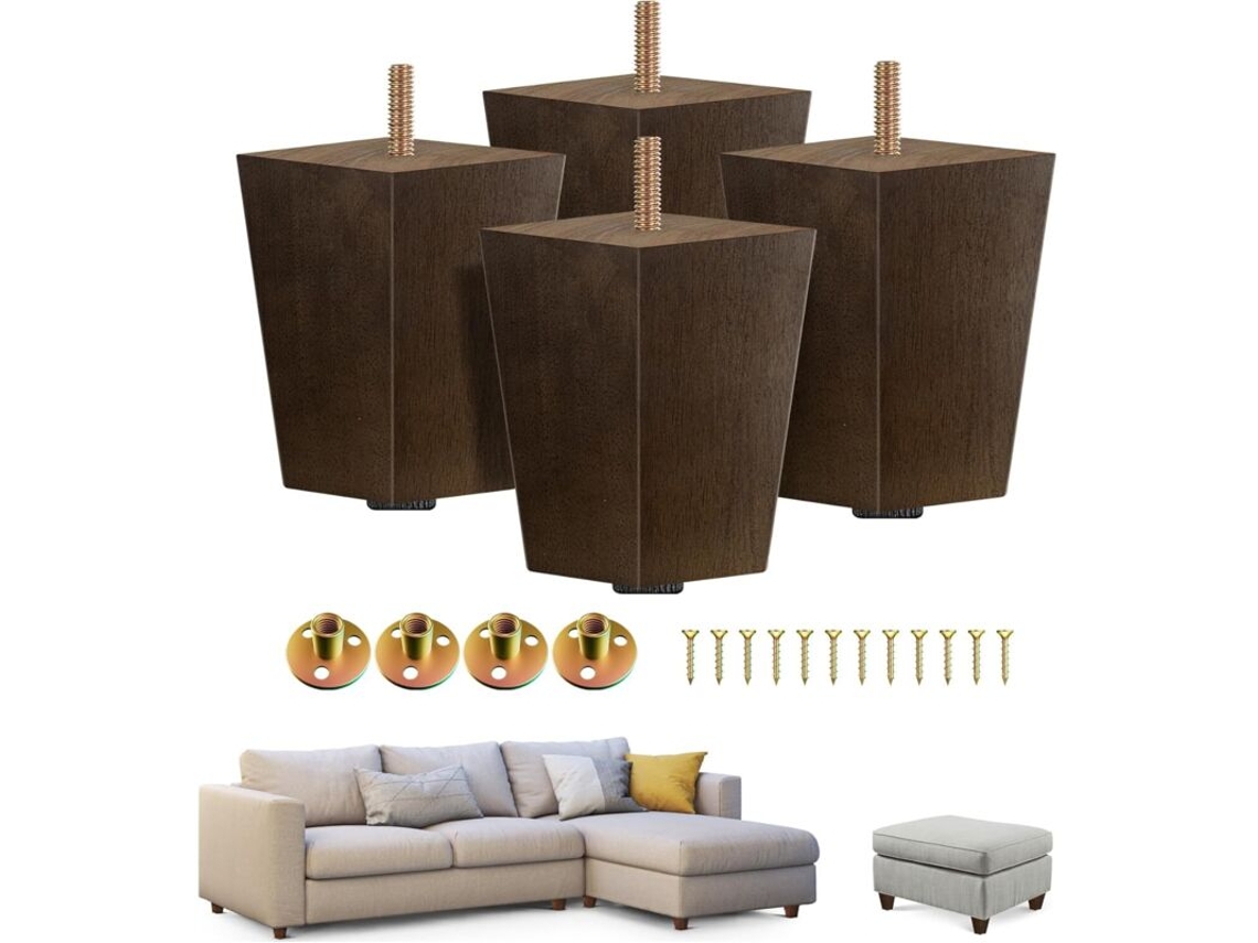 Elevadores De Cama E Móveis, 10 Cm, Quadrados, Para Mesas, Sofás, Móveis