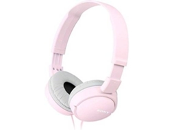 Auscultadores com Fio SONY Mdr-Zx110Ap (On Ear - Microfone - Rosa)