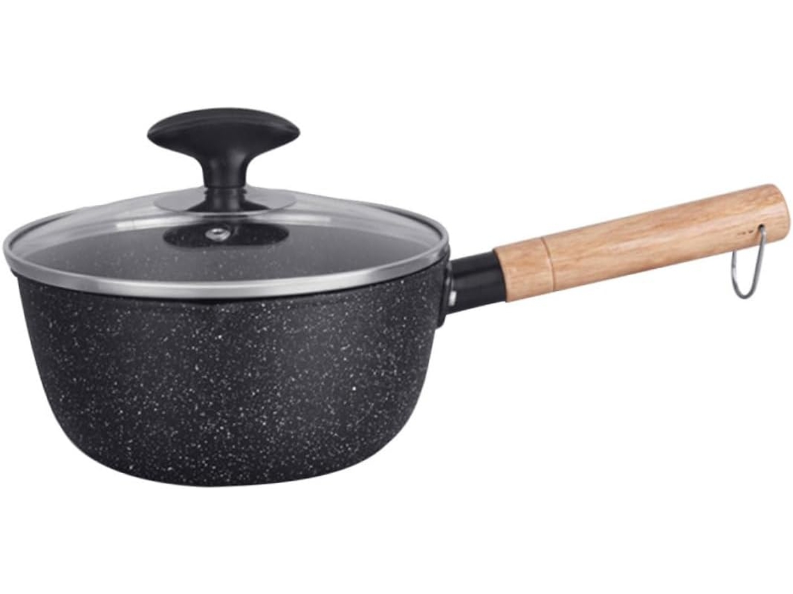 Com Tampa, Panela Antiaderente, Ideal Para Cozinhar Leite, Sopas E Outros Alimentos, Fundo Plano Para Rápida Condução Gokoco
