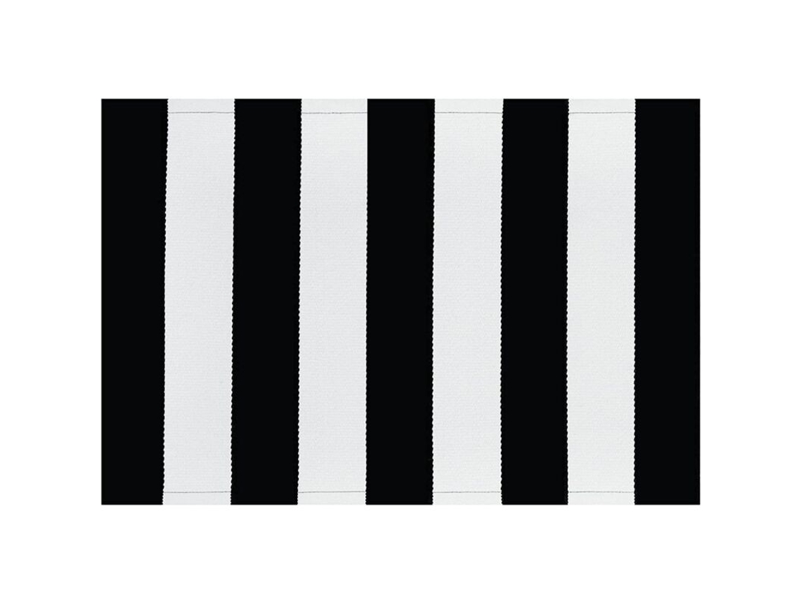 Tapete Cozinha Lavável Antiderrapante, 60x90 Cm, Preto E Branco