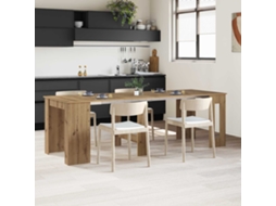 Vidaxl Mesa De Jantar 240 X 85 X 75 Cm Derivados De Madeira Retangular