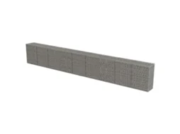 vidaXL Muro gabião com tampas aço galvanizado 900x50x100 cm
