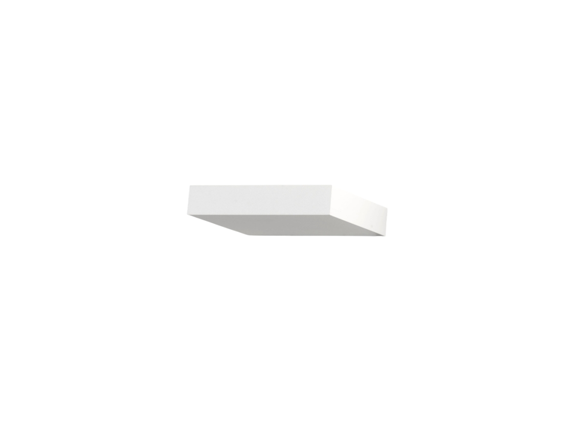 Guia Luminária De Parede Led Fabas Luce Em Alumínio Led Integrado Ip20 Branco 32 Cm