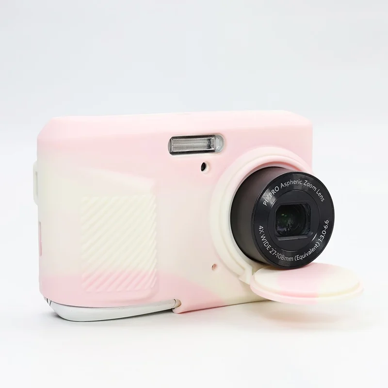 Capa CHRUI para Kodak Pixpro Fz45 Silicone À Prova de Choque Rosa Fosco