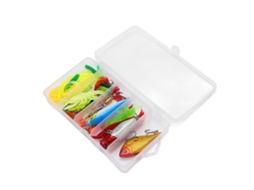 Lurelia Iscas De Pesca Silicone / Plástico Transparente