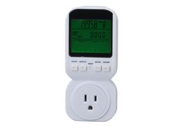Medidor de Energia Primerox Ts 8000 com LCD Digital Potência Tensão Consumo 15a 1800w