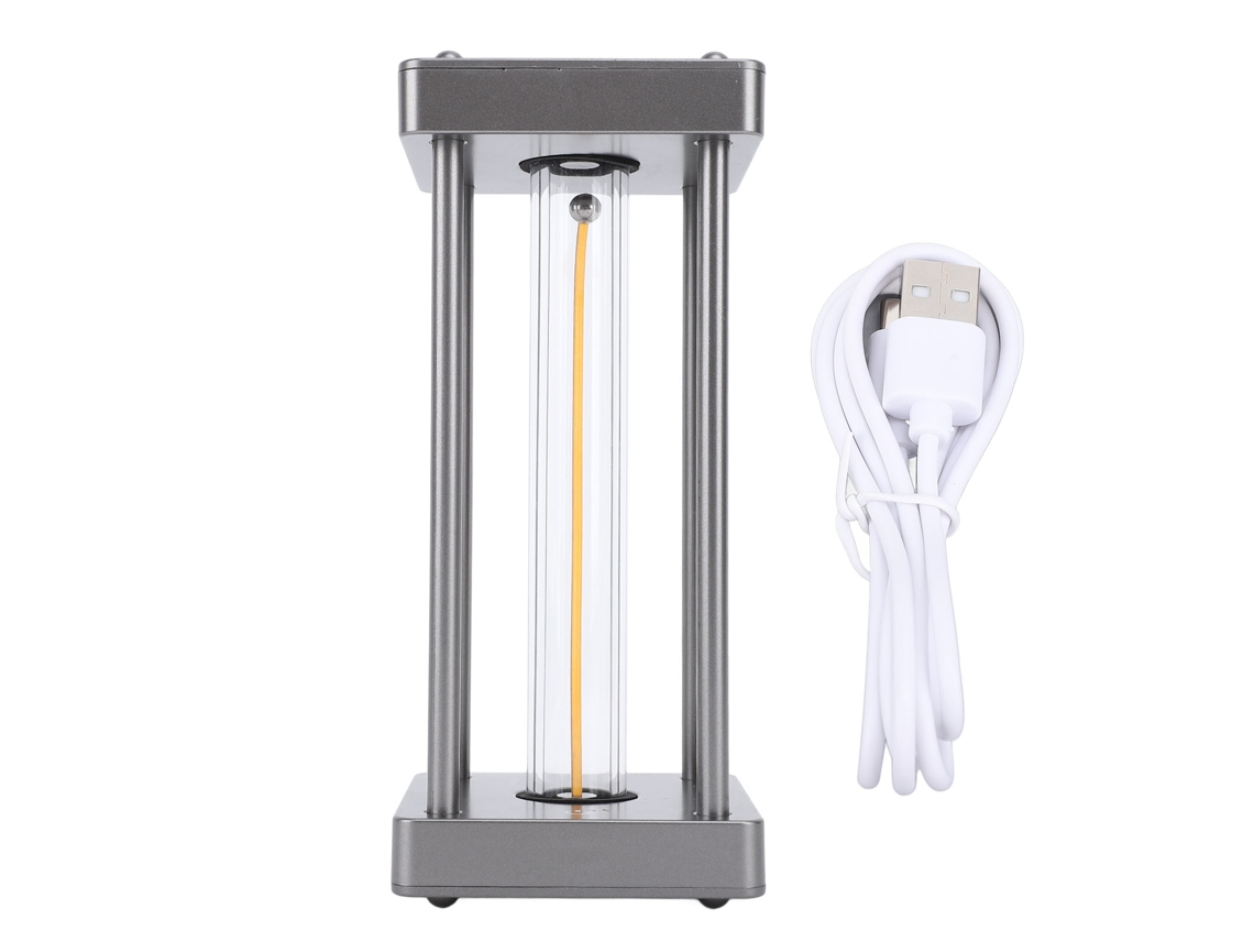 Rebe-lâmpada De Escritório Portátil Usb Com Controle De Carga Táctil Luz Ambiental Decorativa Para Dormitório E Acampamento
