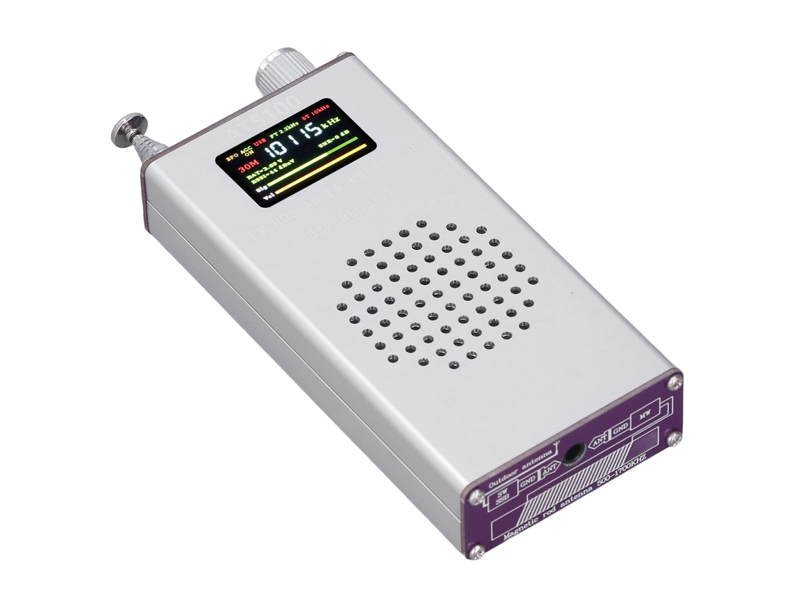Receptor de Rádio Si4732 Portátil Fm