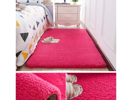 Tapete LUUCOZK Áreas Desgrenhadas Quarto Vermelho (200x400cm)