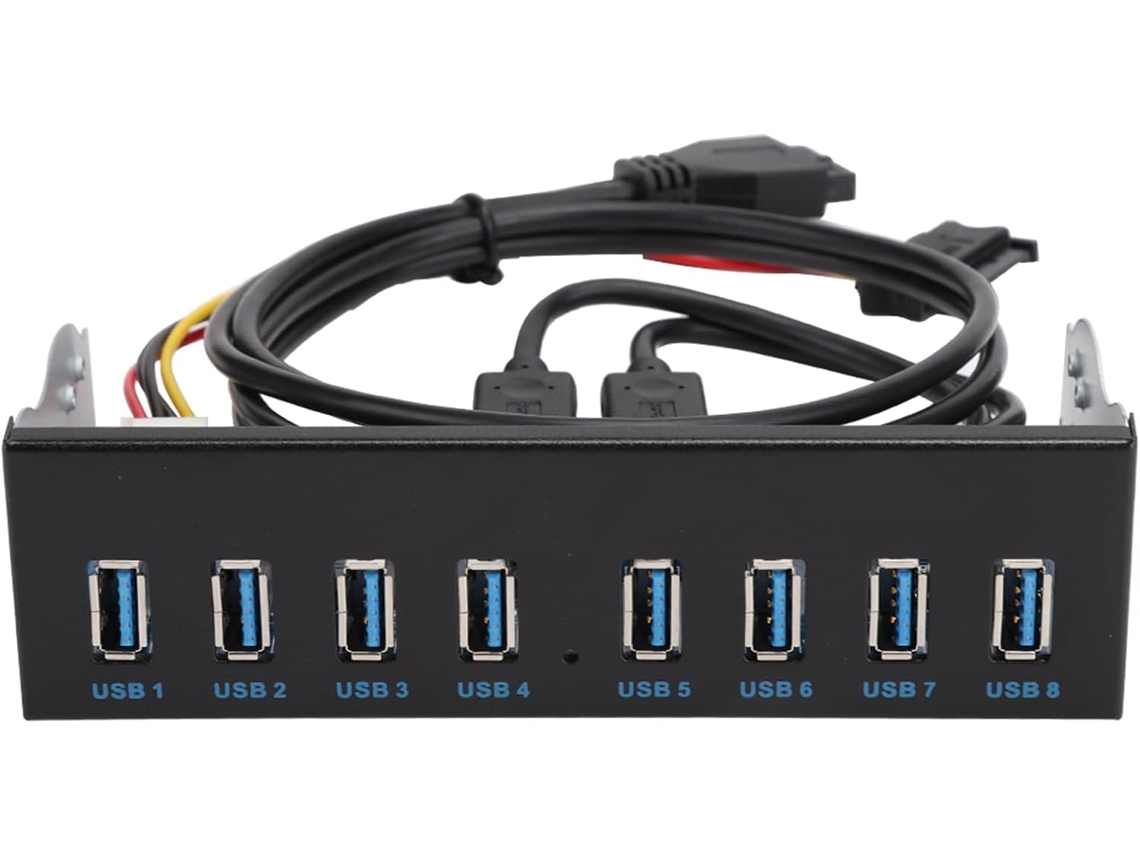 Hub Usb 3.0 Para Painel Frontal, 8 Portas