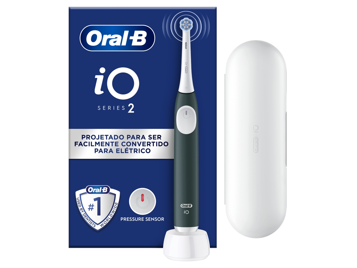 Escova Dentes Elétrica ORAL-B IO2 Verde (1unidade)