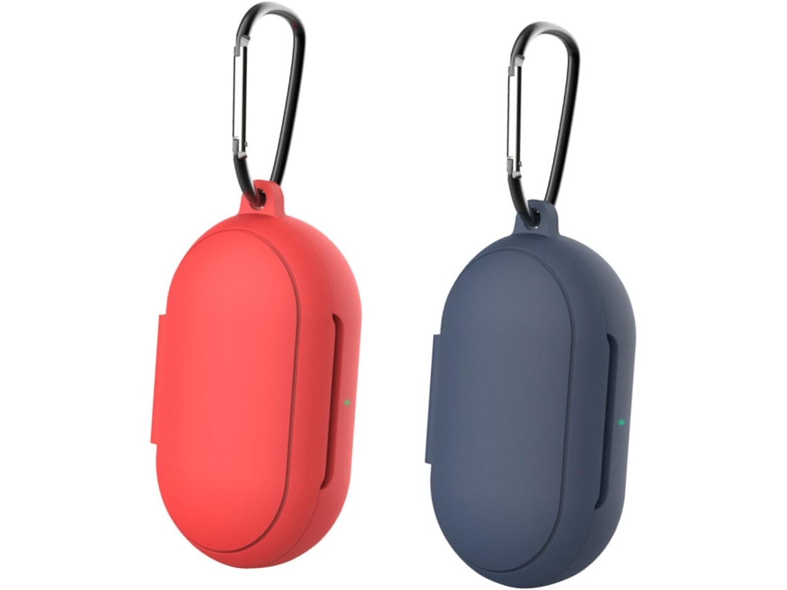 De Silicone Para Fones De Ouvido Em Duas Peças, Proteção À Prova De Choque Com Fecho De Metal, Estojo Portátil, Gokoco