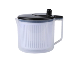 Centrífuga De Legumes Com Rotação Suave E Cesto Removível, Centrífuga De Salada Compacta Para Cozinha.