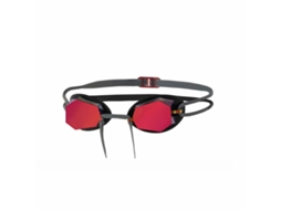 Óculos de Natação ZOGGS Diamond Mirror Preto Vermelho Tamanho Único