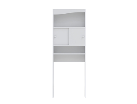 Armário de Casa de Banho SYMBIOSIS (Painéis de Partículas - Branco - 64.3 x 19.2 x 177 cm)