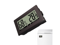 Termômetro Digital Genérico Para Ambientes Internos, De Interior, Lcd Pequeno, Medidor Temperatura E Umidade Lcd Aquaforge