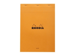 Caderno e Bloco 18000c A4 80 Folhas Laranja Rhodia