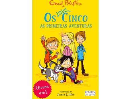 Livro Os Mini Cinco 3 Em 1 de Enid Blyton (Português)