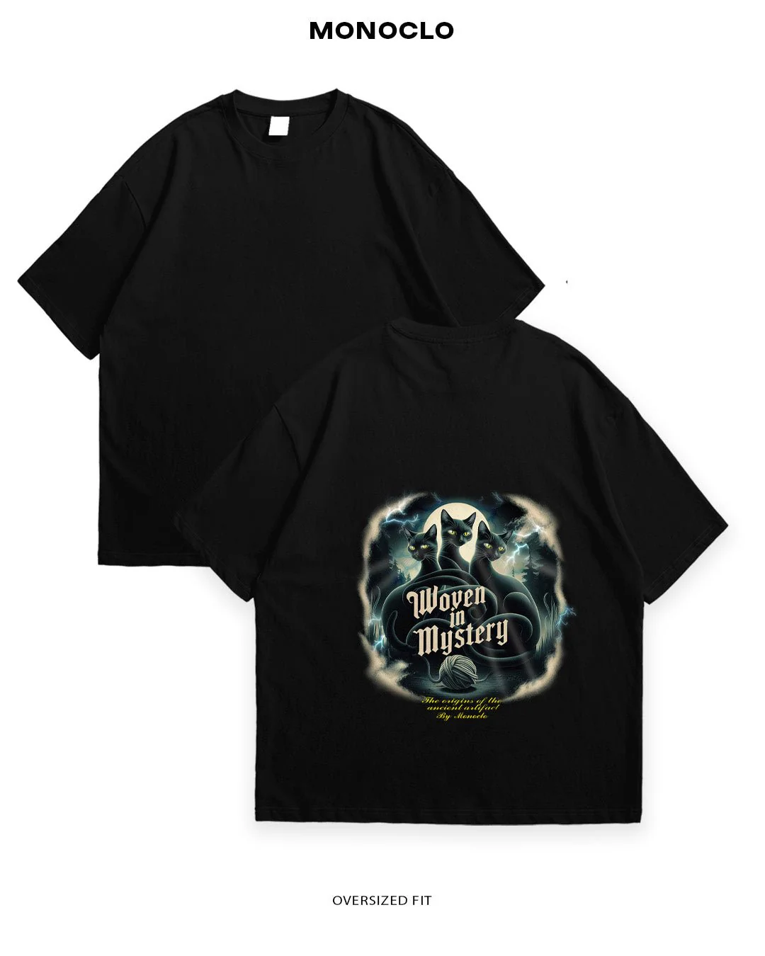 T-shirt Rockinstone Monoclo Kitty (s)