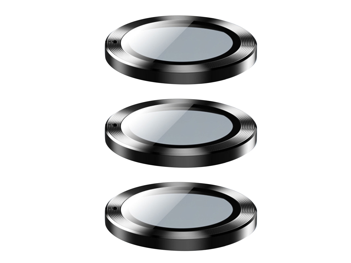 Protetor de Lente LAXISCREED Padrão Cd Hd Preto 3 pack