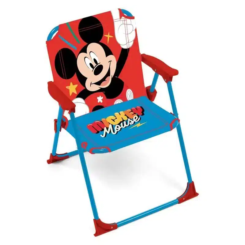 Silla Mickey Mouse Plegable Infantil Con Reposabrazos Arditex Wd16126 Arditexvolumen