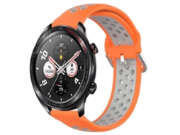 Pulseira De Silicone Esportiva Perfurada E Respirável For Honor Watch Dream De 22 Mm